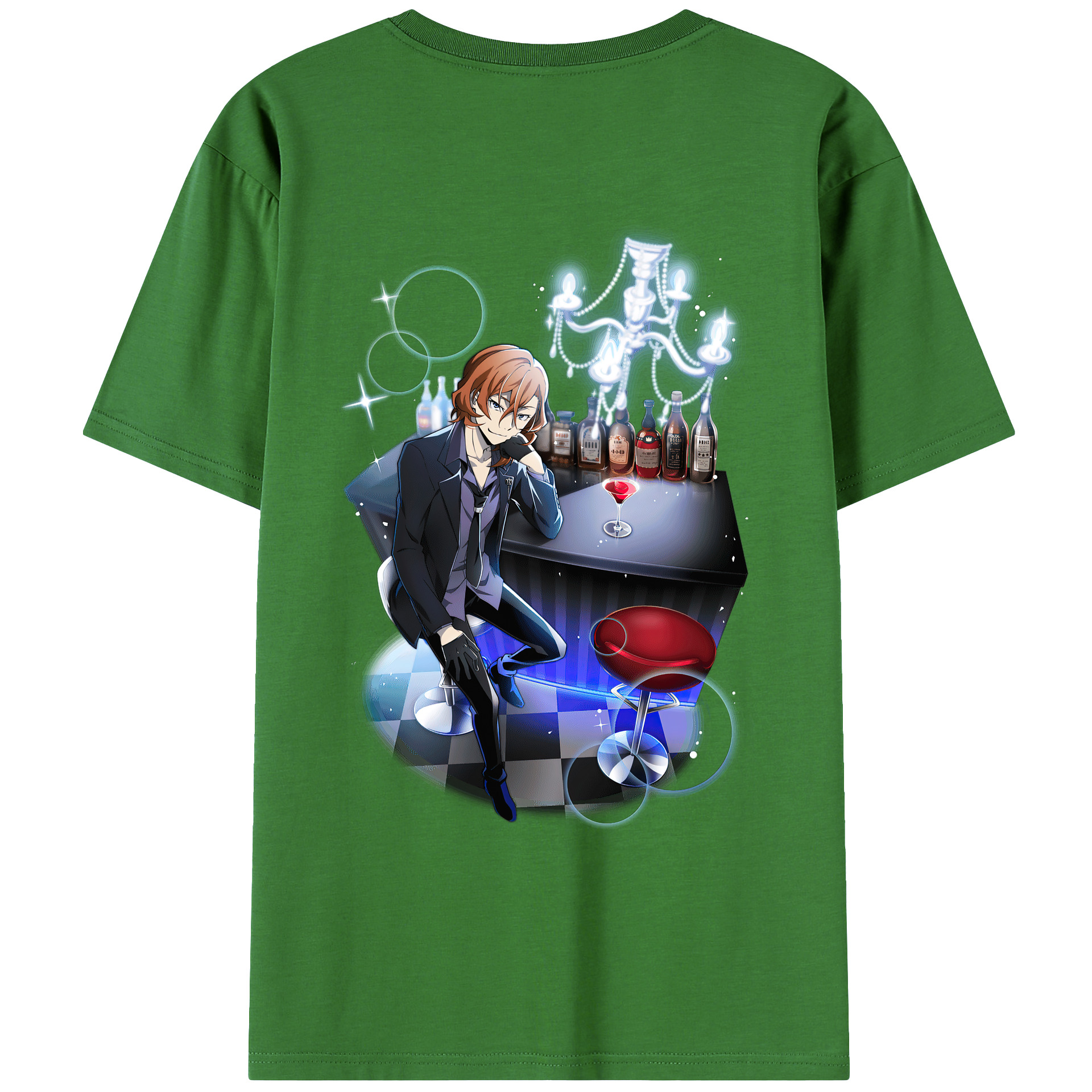 （画像用） 文豪ストレイドッグス Bungo Stray Dogs レディース半袖Tシャツ(バックプリント)